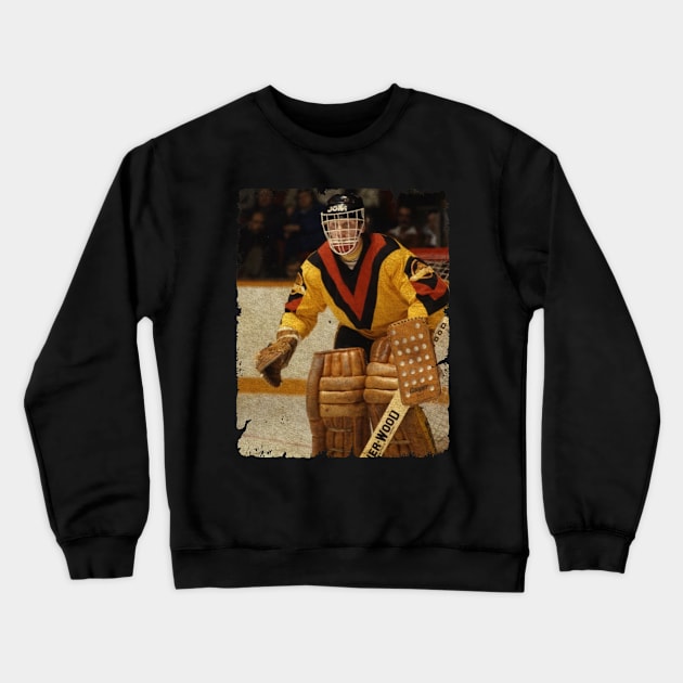 Glen Hanlon - Vancouver Canucks, 1979 Crewneck Sweatshirt by Momogi Project